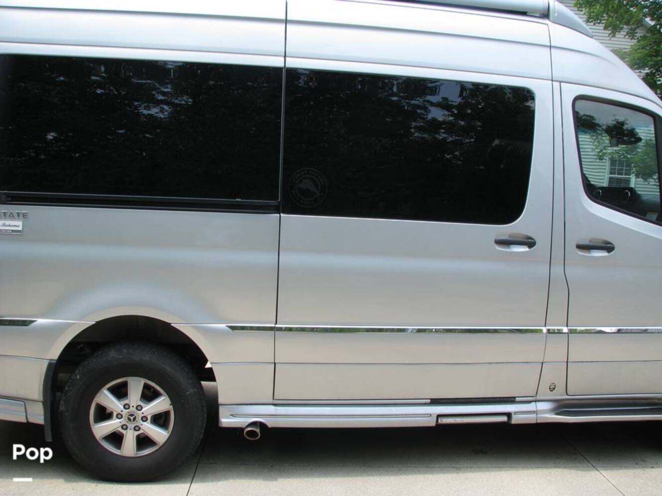 A photo of this 2022 Airstream Interstate 19 Tommy Bahama 4x4