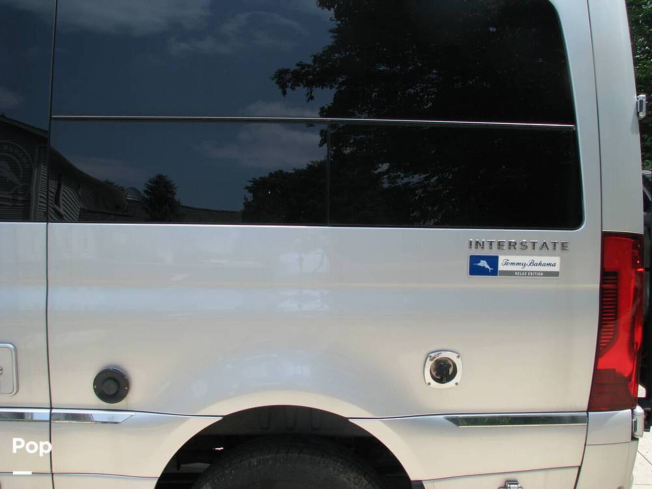 A photo of this 2022 Airstream Interstate 19 Tommy Bahama 4x4