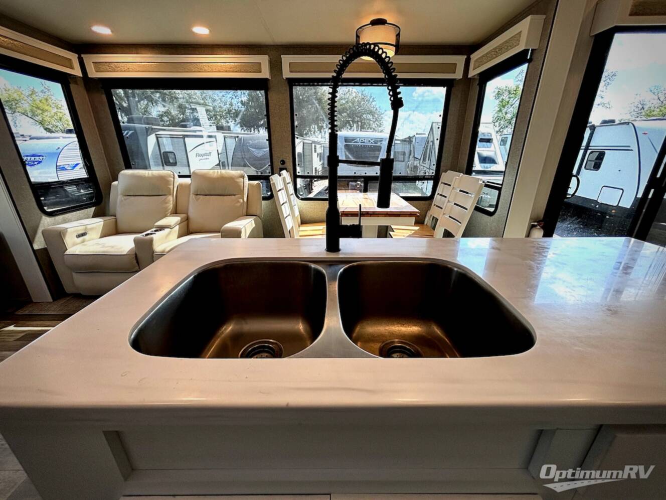 A photo of this 2023 Forest River Cedar Creek Cottage 40CCK