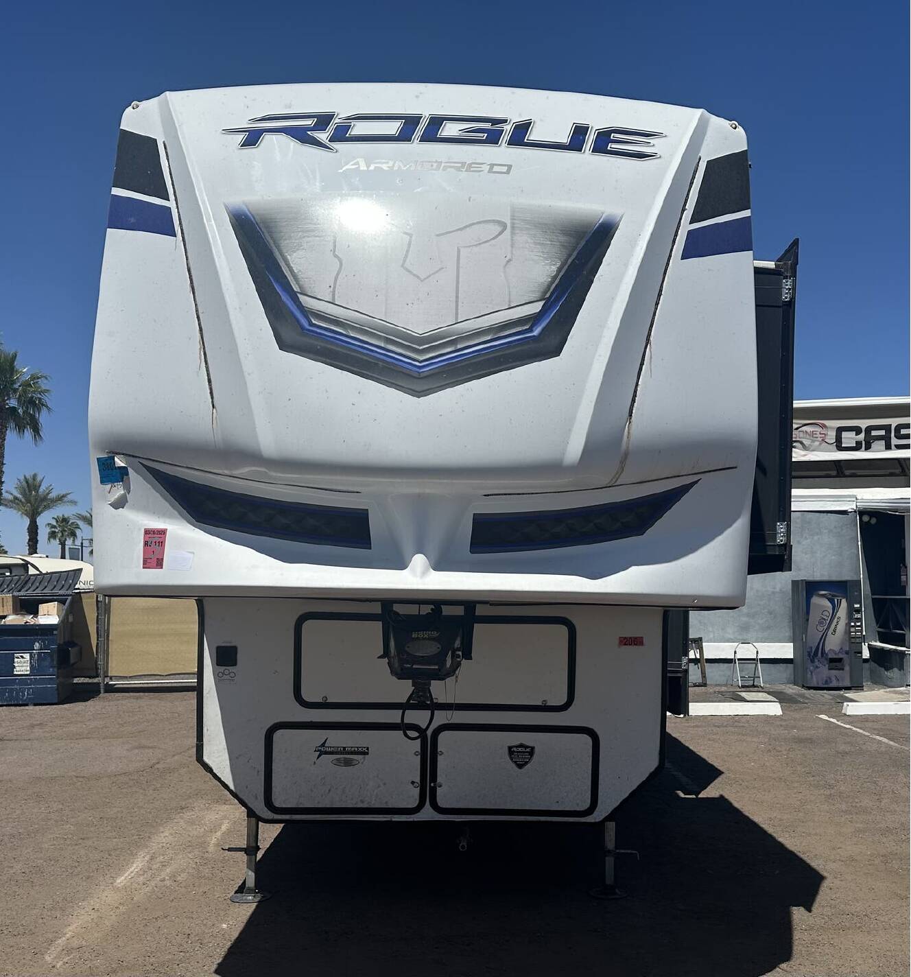 A photo of this 2023 Forest River Vengeance Rogue Armored 4007
