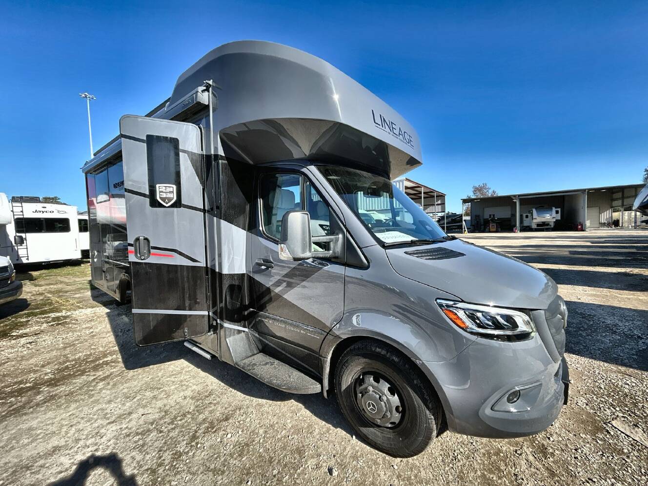 A photo of this 2026 Grand Design Lineage Series M 25TK