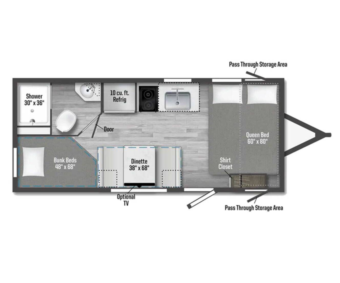 A photo of this 2026 Winnebago Access 18DBH