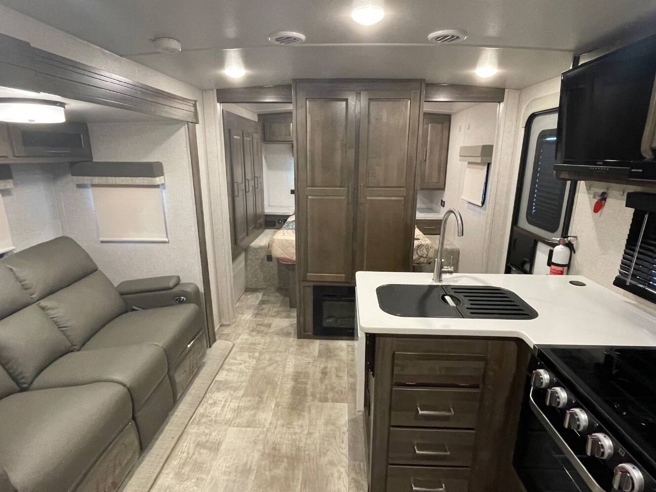 A photo of this 2023 Forest River FLAGSTAFF MICRO LITE 25BSDS