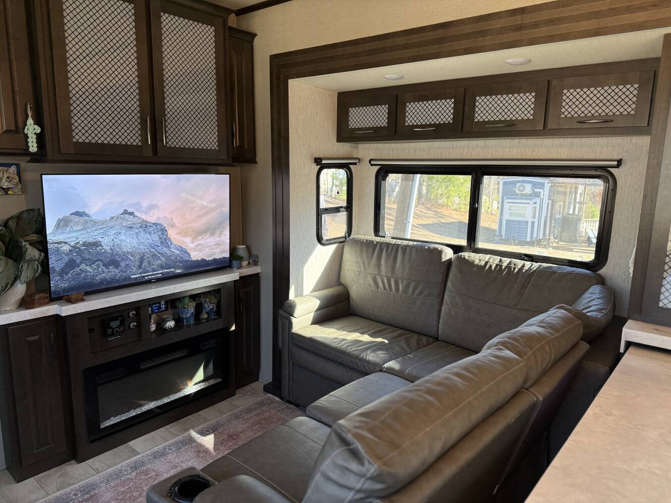 A photo of this 2022 Grand Design MOMENTUM M-CLASS 395MSR