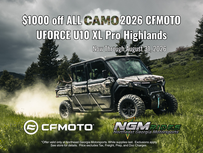 2026 CFMOTO UFORCE U10 XL Pro Highland in hoschton GA