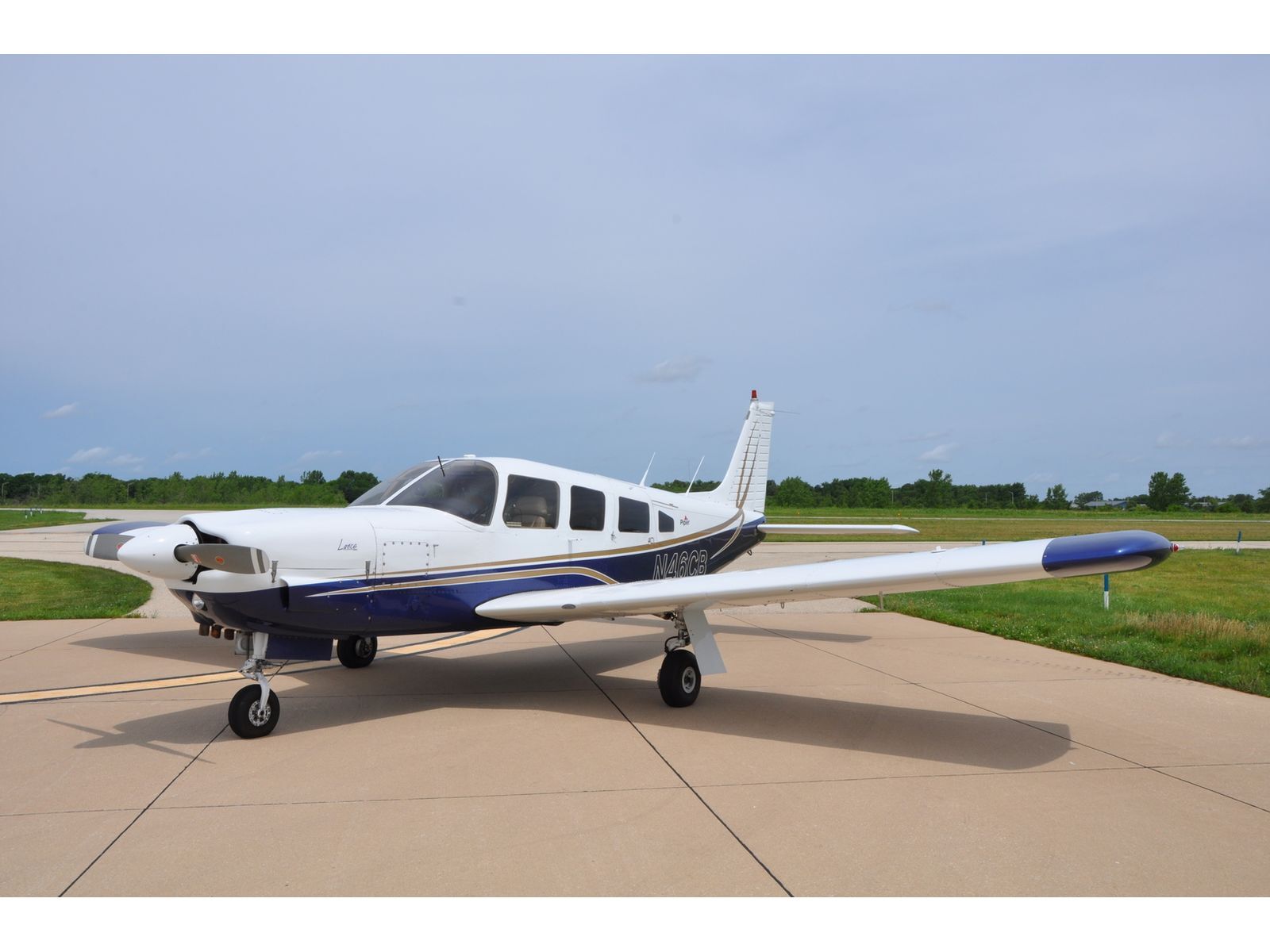 1977 Piper LANCE in lake in the hill IL