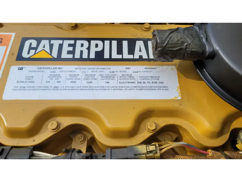 2007 CATERPILLAR 3126
