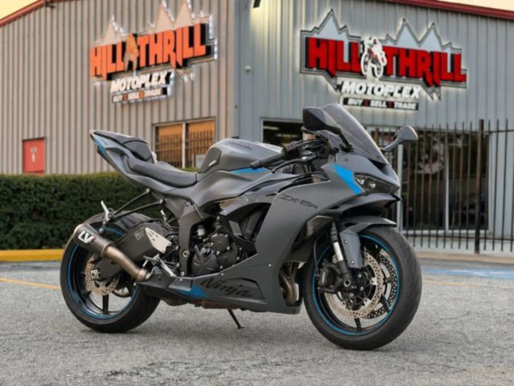 Gray 2025 Kawasaki Ninja ZX-6R Motorcycles For Sale - Cycle Trader