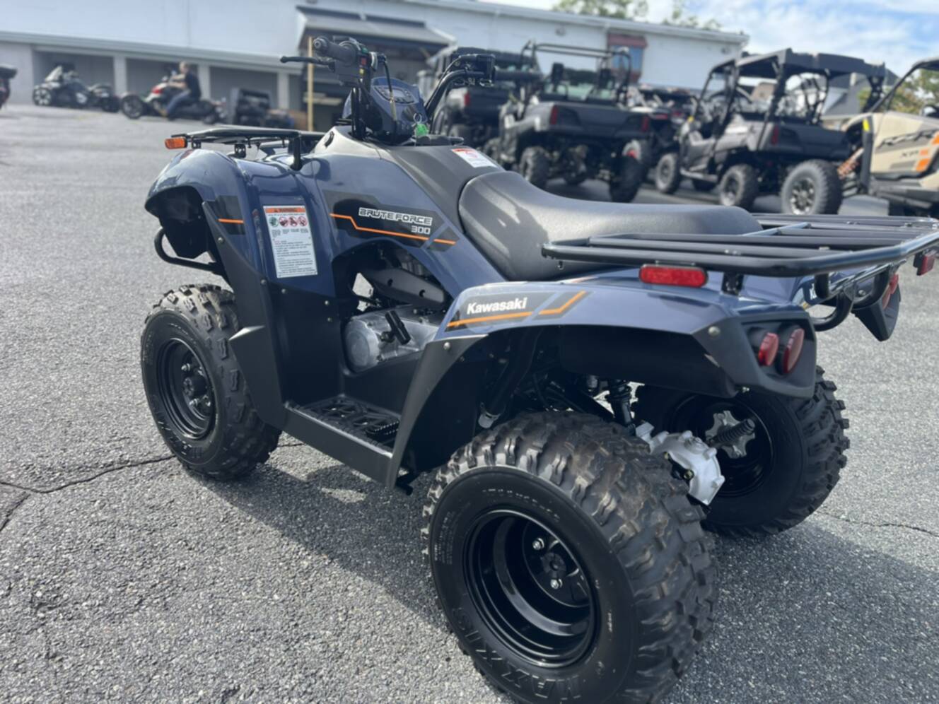 A photo of this 2025 Kawasaki Brute Force 300