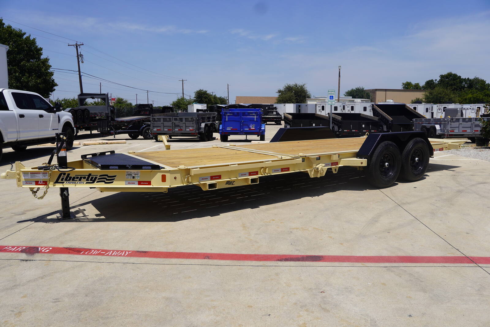 2024 Liberty 83''x 22' 14k Tilt Deck Equipment Trailer. in Keller, TX