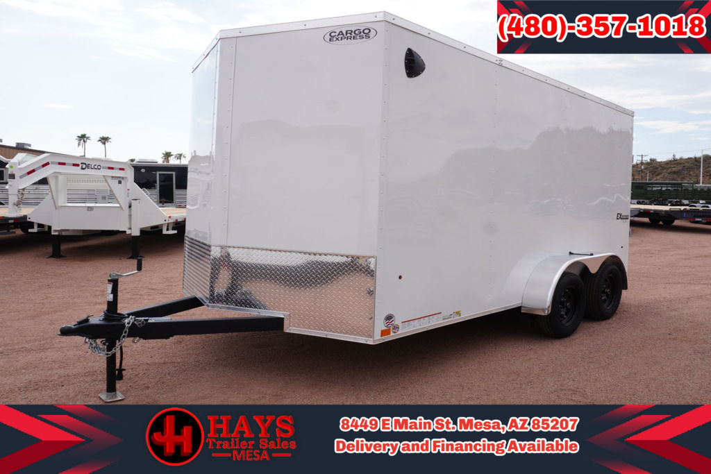 2027 Cargo Express 7x14 DLX Flat Top V-Nose 7K in Mesa, AZ
