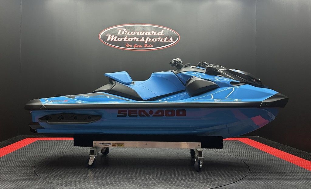 2026 Sea-Doo RXP-X 325 Tech, BRP Premium A, iBR Gulfstream Blue P X 325 in West Palm Beach, FL