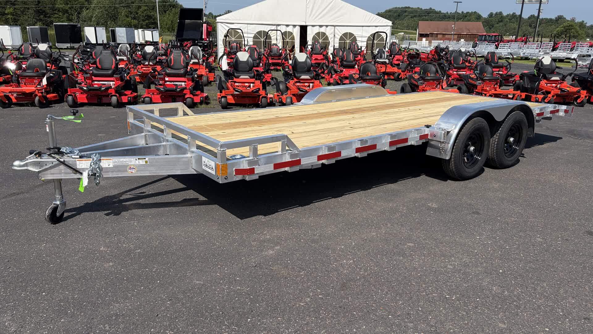 2026 Mission MOCH 8' x 20' 10k ECO 2.0 Open Car Hauler Trailer in Chippewa Falls, WI