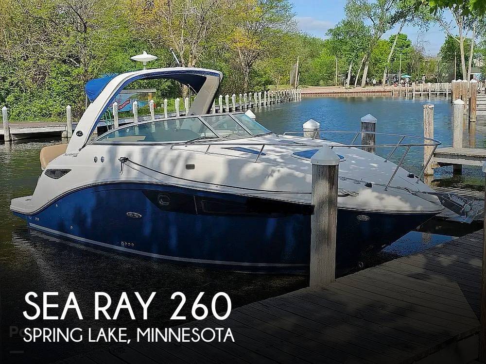 2016 Sea Ray 260 Sundancer in spring lake MN