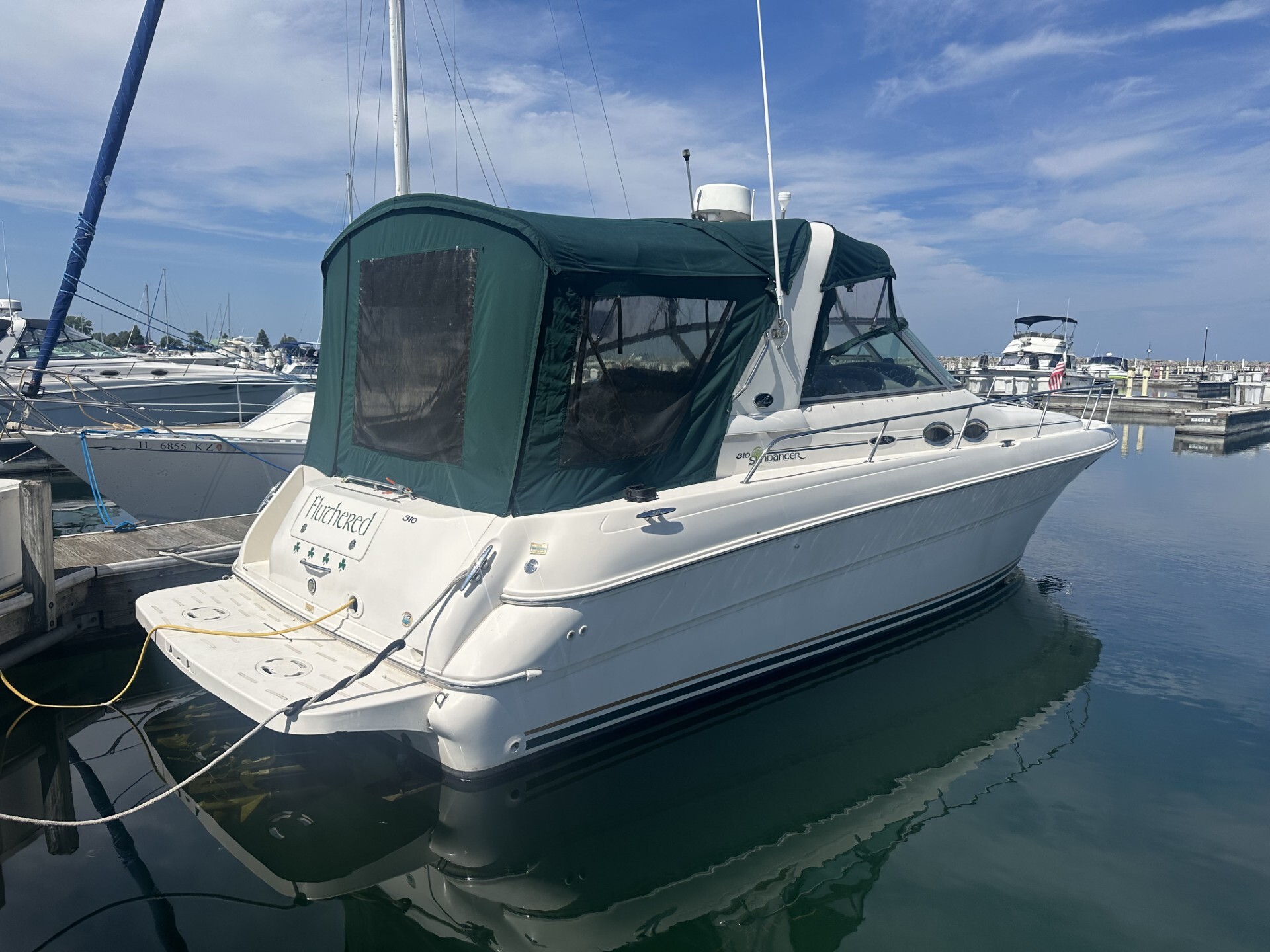 2002 Sea Ray 310 SUNDANCER in winthrop harbor IL