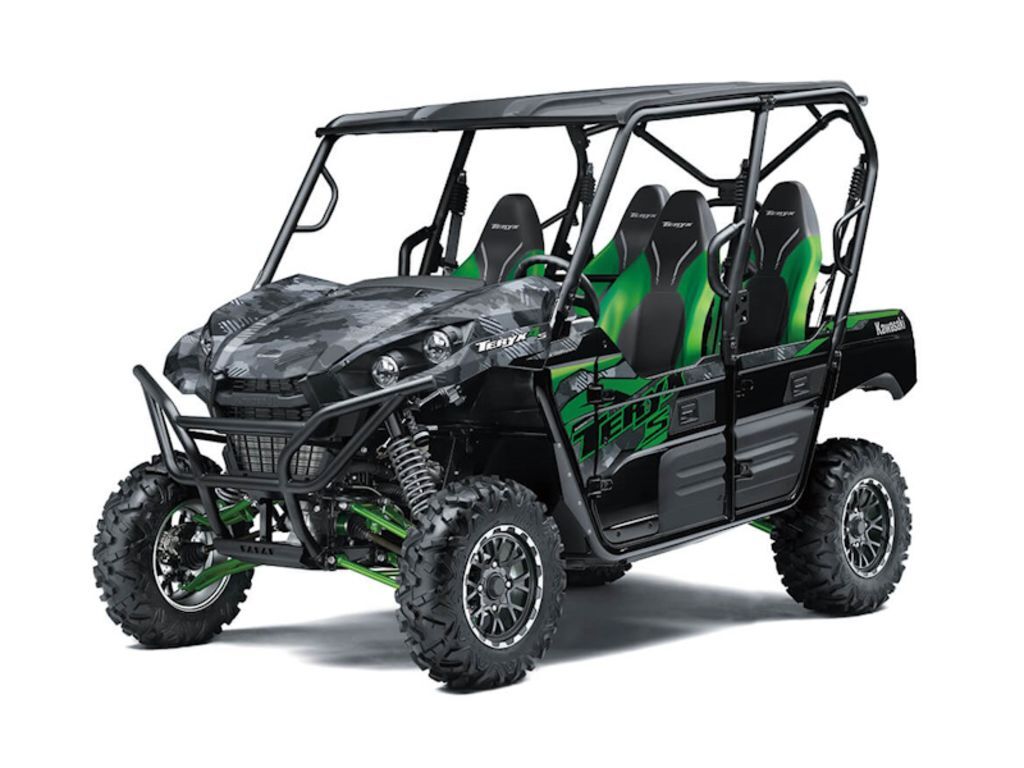 2025 Kawasaki Teryx4 S LE Cypher Camo Gray in belleville NJ