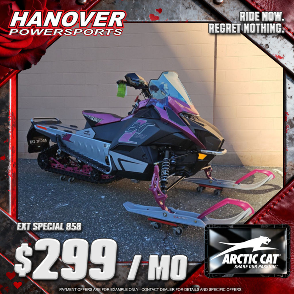 2026 Arctic Cat® EXT Special 858 ATAC 137"/1.25" Push Button 137 1.25 AWS W/ATAC ES in east hanover NJ