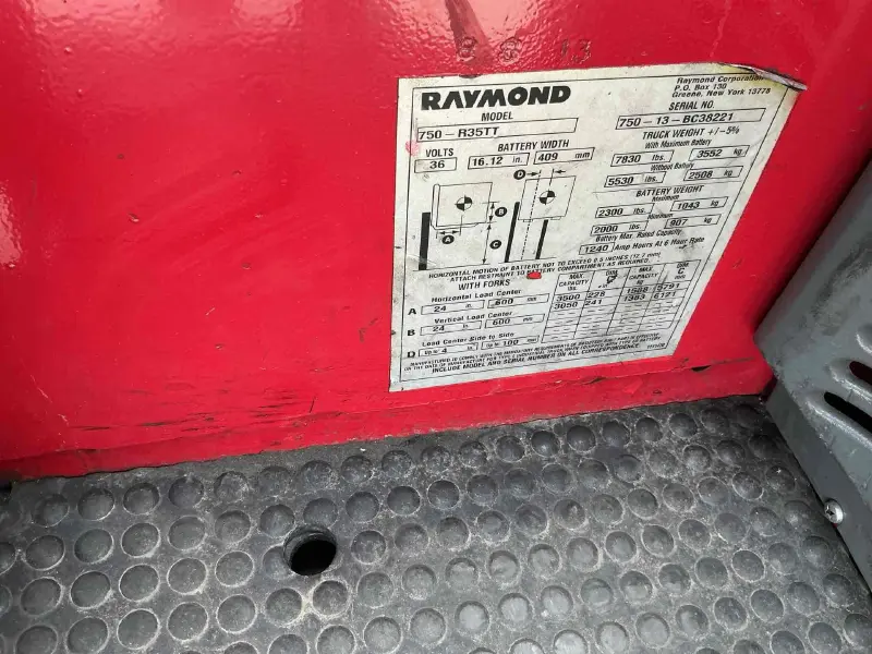 2014 RAYMOND 750R35TT