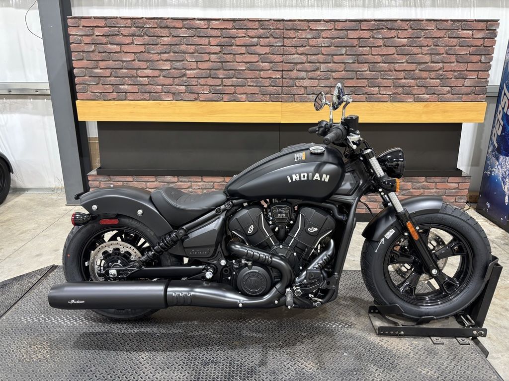 2026 Indian Motorcycle® Scout® Sixty Bobber Limited Black Smoke BASE in Wichita, KS