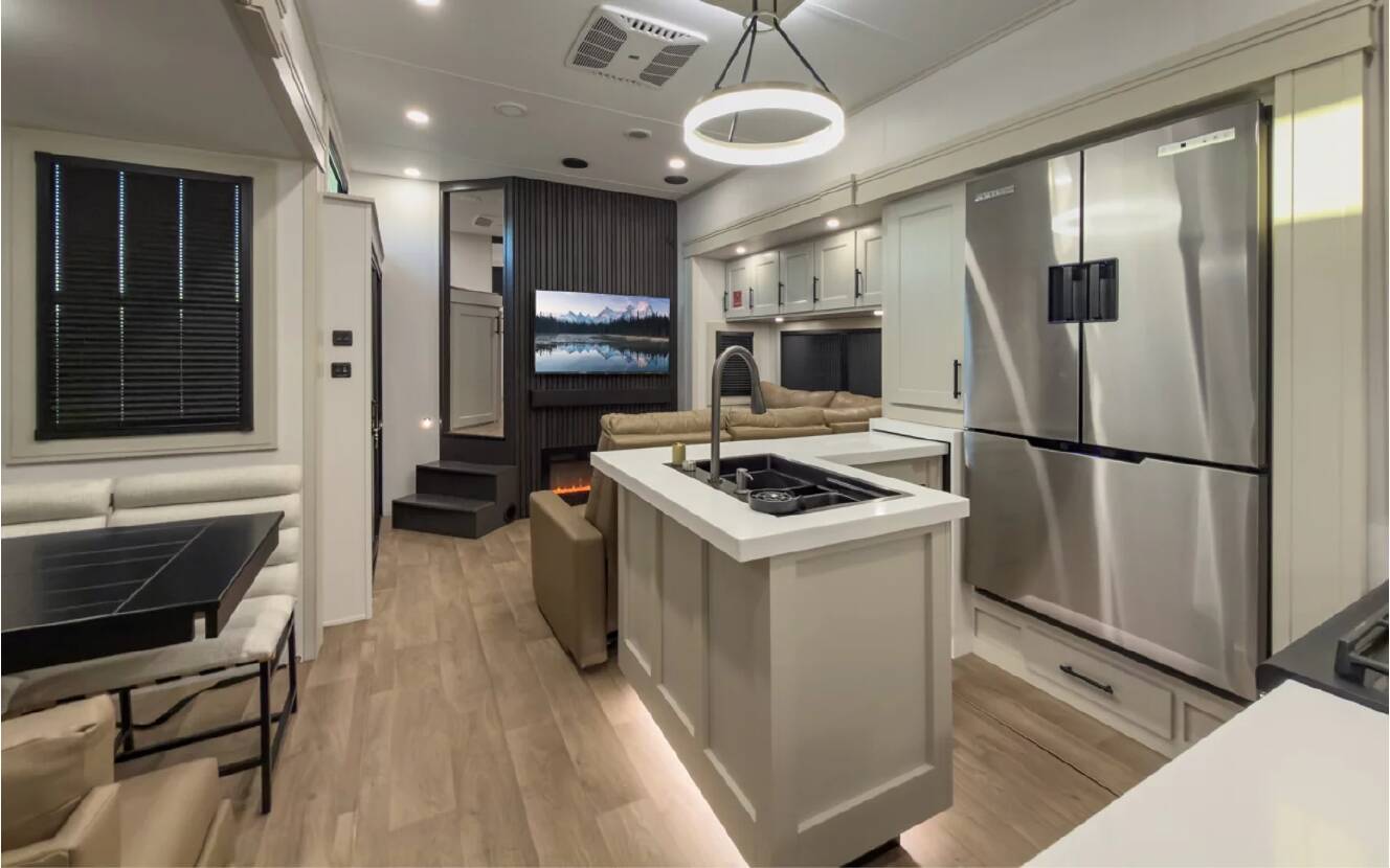A photo of this 2027 Grand Design Solitude 414LJMJ