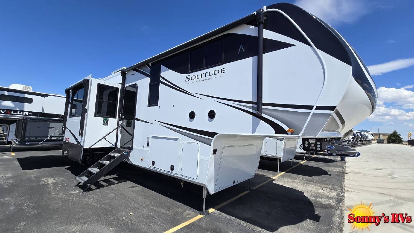 A photo of this 2027 Grand Design Solitude 414LJMJ