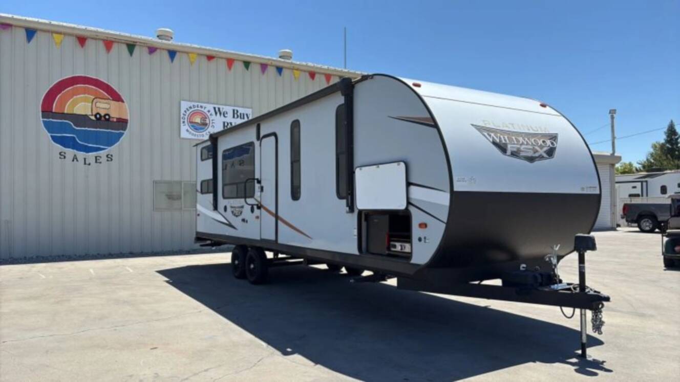 A photo of this 2023 Wildwood By Forest River FSX Max Toy Hauler 270RTK
