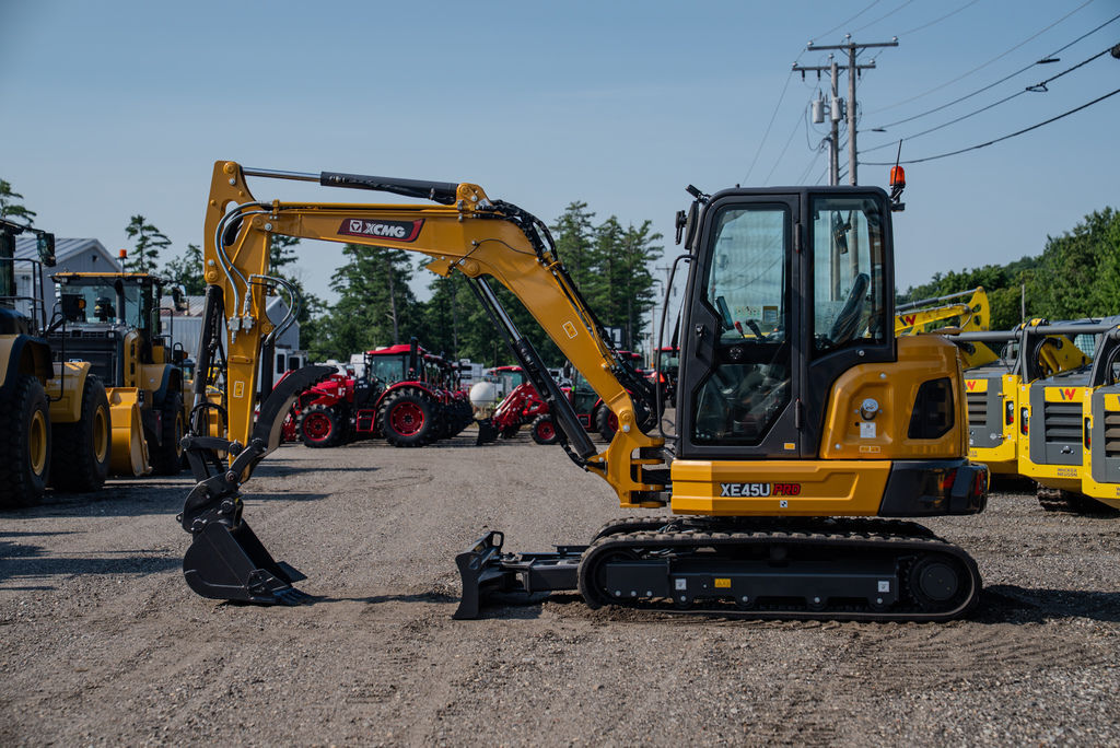 2026 XCMG XE45U PRO Excavator w/39.8 HP, 11.5k lbs, HVAC Cab in Turner, ME