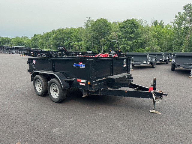 2020 HAWKE 6X10 Lowpro 7K Dump Trailer W/Rear Barn Gate in Loudon, NH
