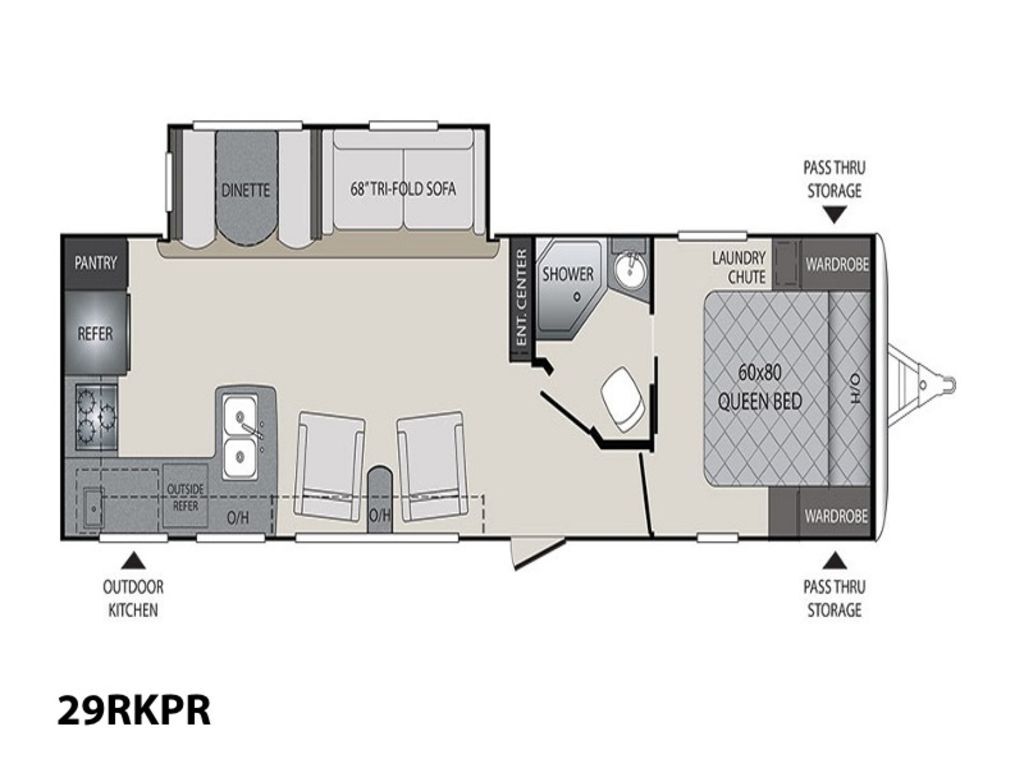 2019 Keystone Rv Premier Ultra Lite 29RKPR in mt pleasant MI