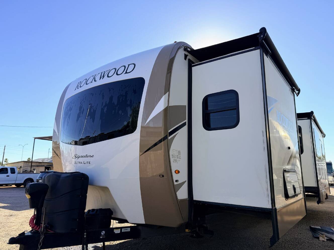 A photo of this 2019 Forest River Rockwood Signature 8328BS