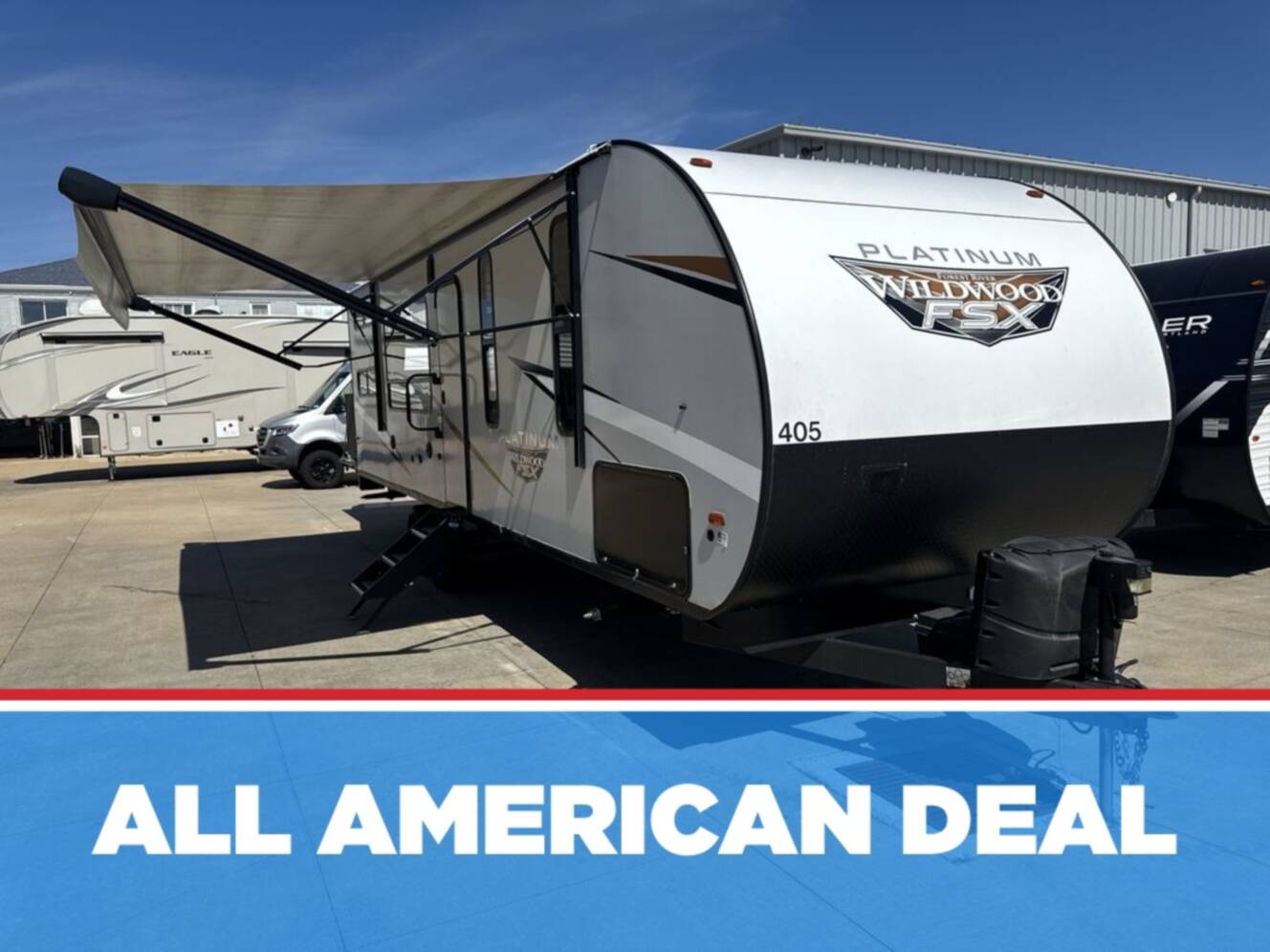 A photo of this 2020 Forest River Wildwood 270RTKX