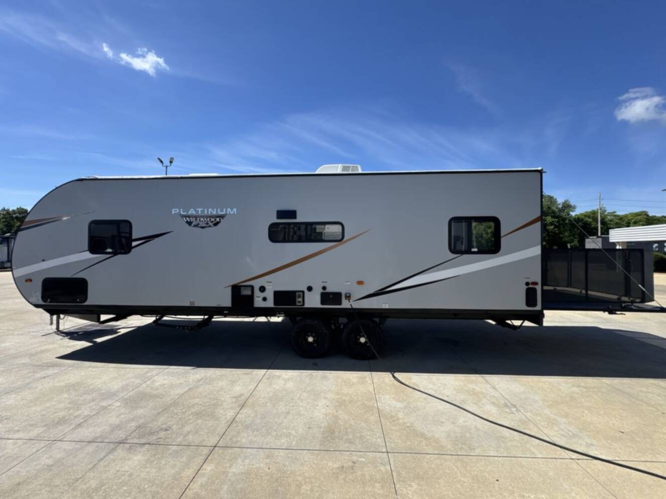 A photo of this 2020 Forest River Wildwood 270RTKX