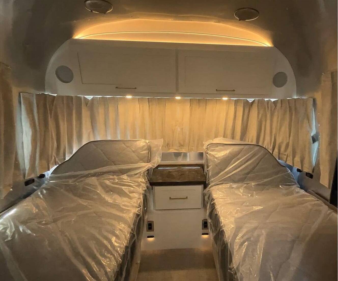 A photo of this 2026 Airstream Classic 28RB Twin