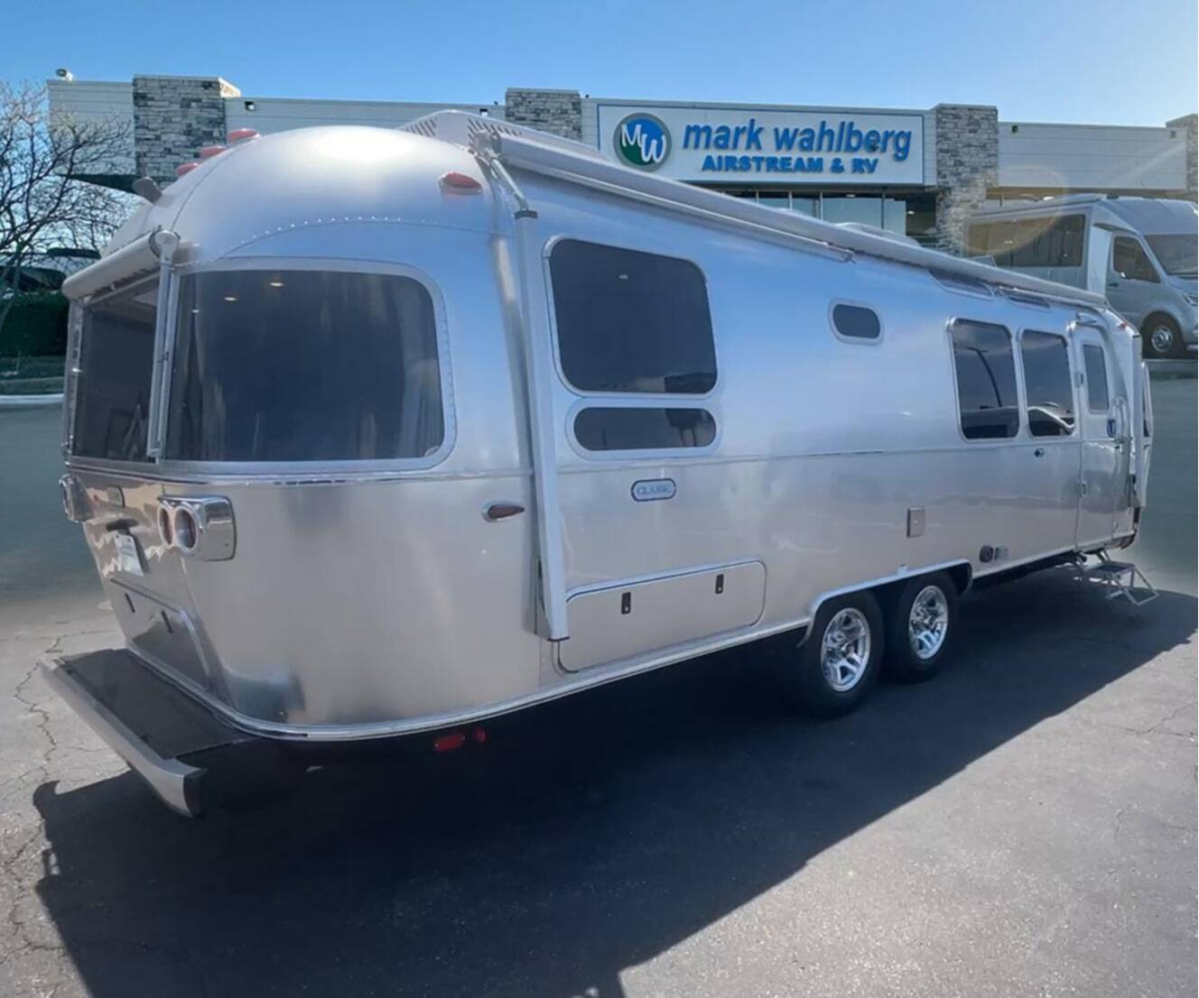 A photo of this 2026 Airstream Classic 28RB Twin