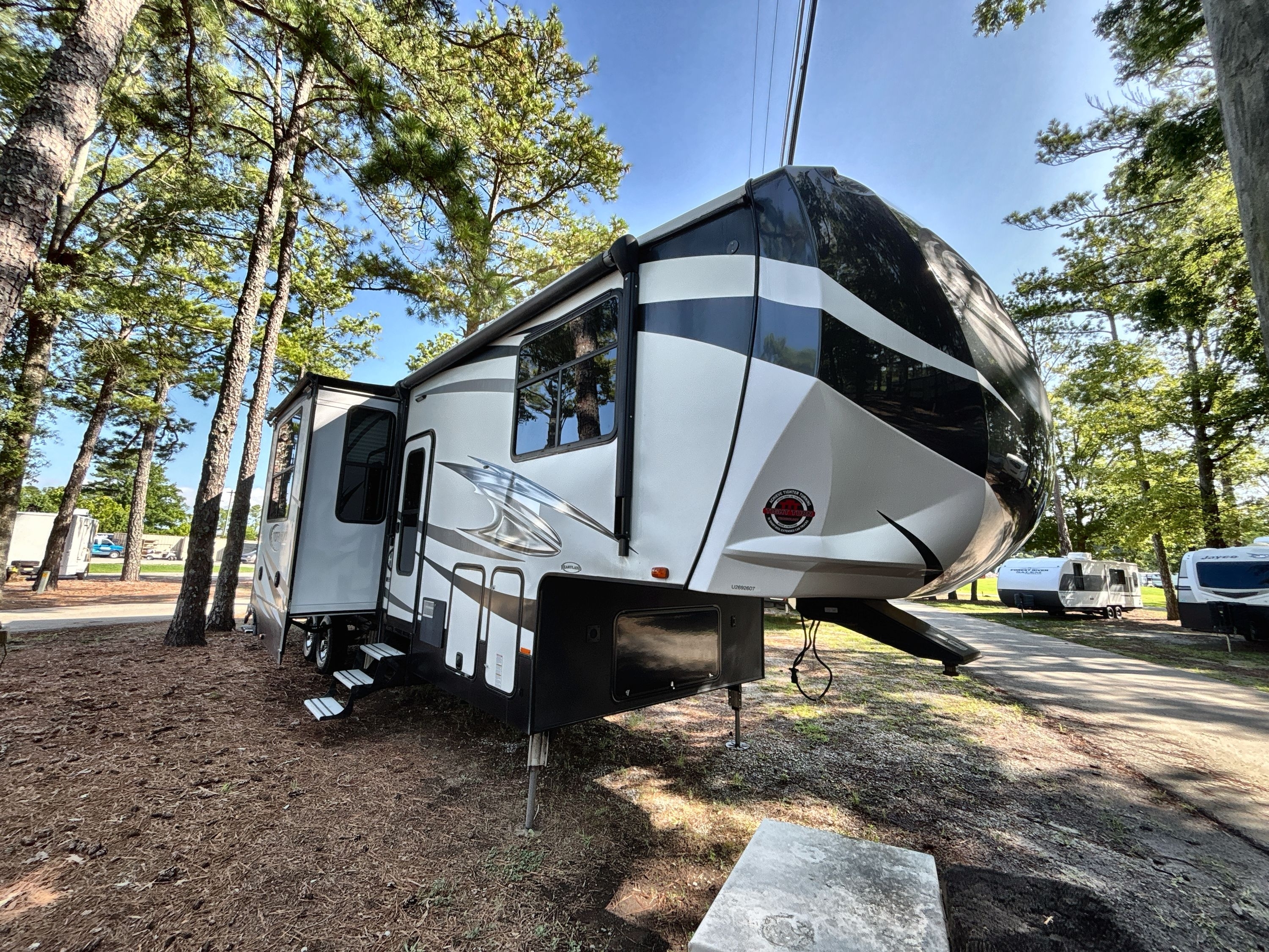 2018 Heartland TORQUE 345 Fifth Wheel Toy Hauler RV