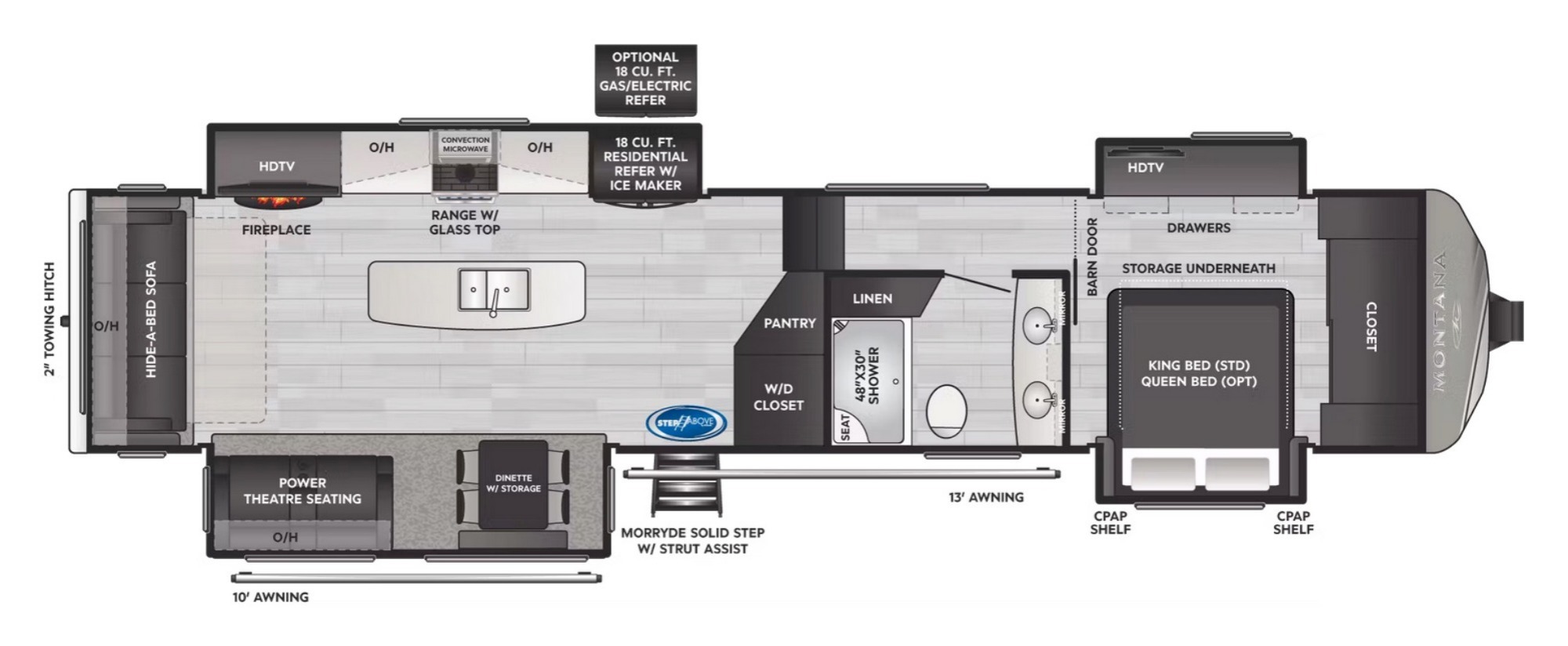 2023 Keystone MONTANA 3781RL in lake park GA