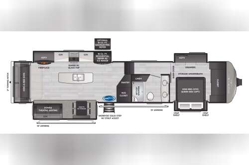 2023 Keystone MONTANA 3781RL in lake park GA