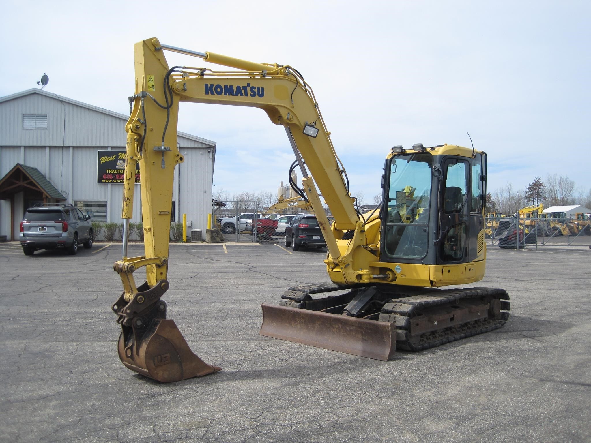 2015 KOMATSU PC88MR-10 in Holland, MI