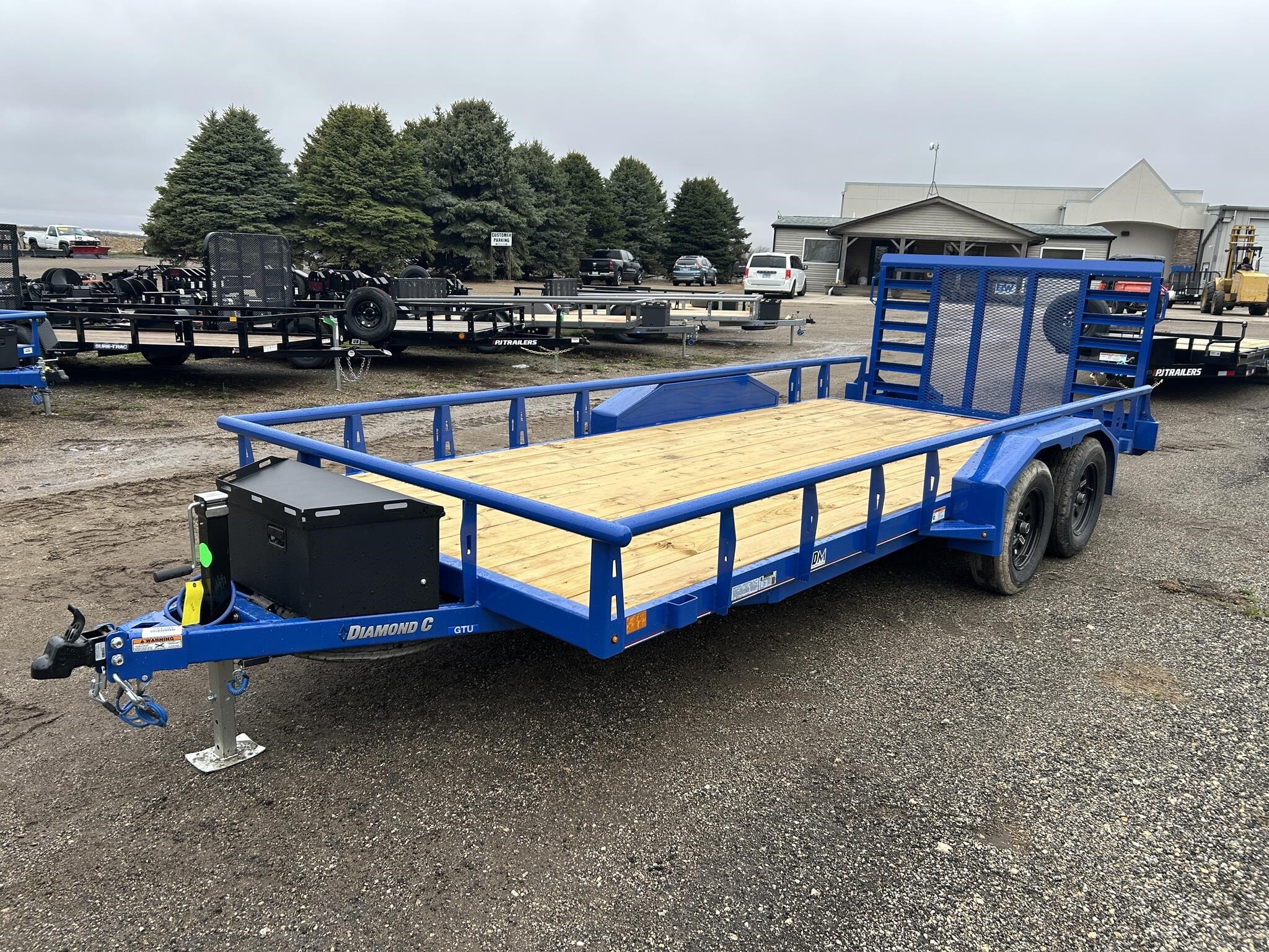 2026 DIAMOND C GTU 83"X18' 7K TA UTILITY FLATBED TRAILER in Pecatonica, IL