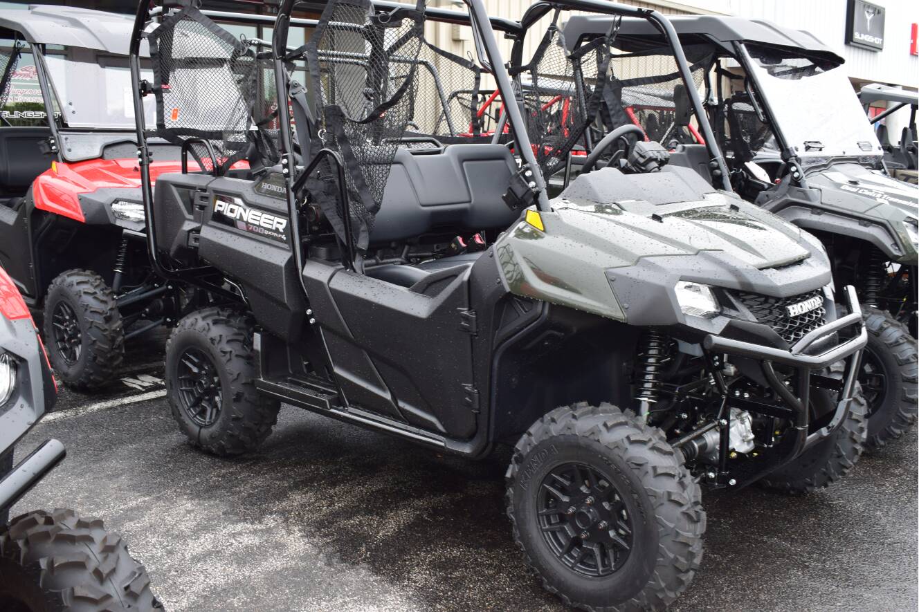 A photo of this 2026 Honda PIONEER 700-4 DELUXE Deluxe