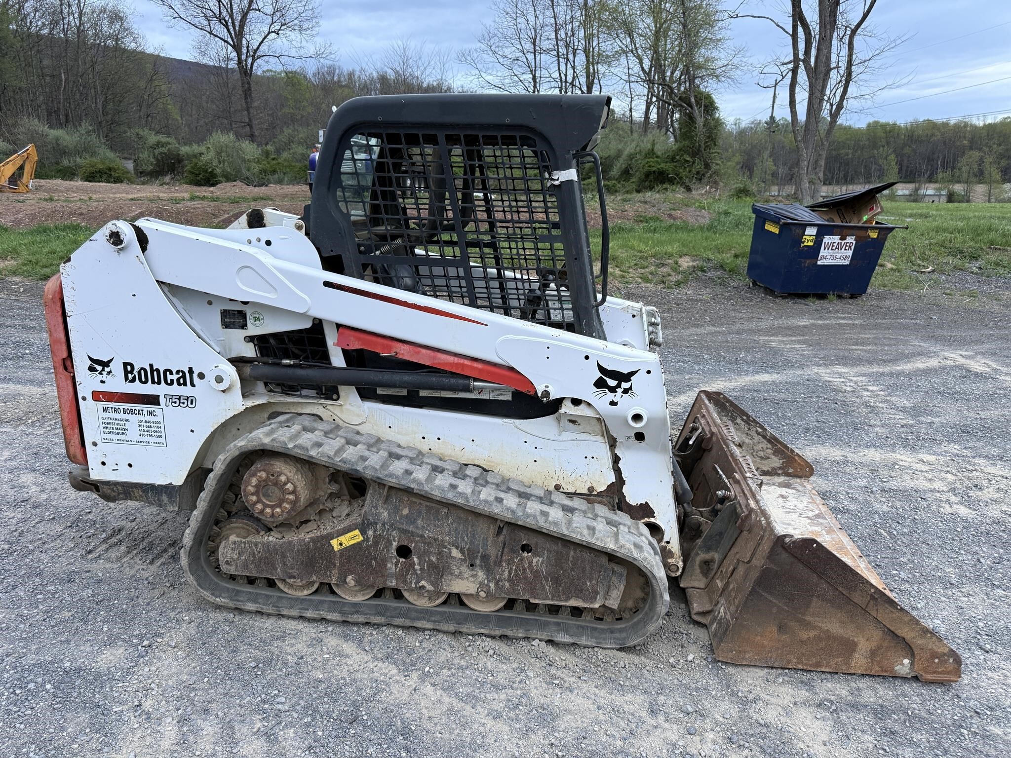 2013 BOBCAT T550 in Everett, PA