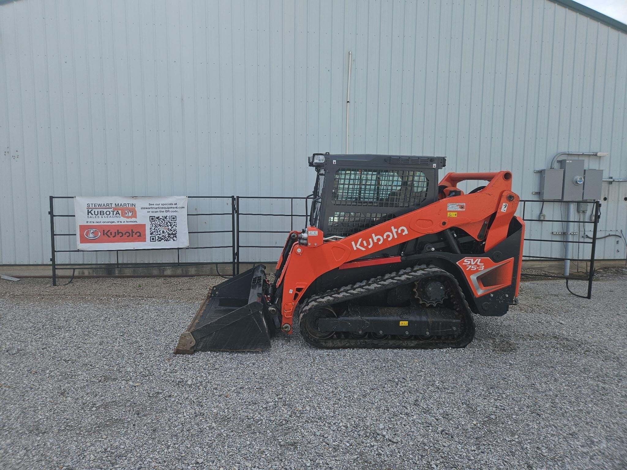 2025 KUBOTA SVL75-3 in Okmulgee, OK