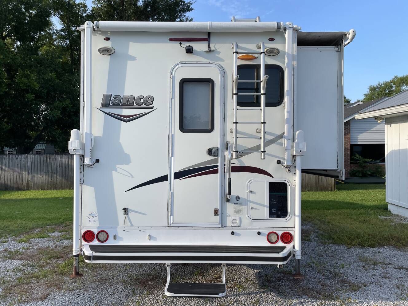 A photo of this 2014 Lance 855S TRUCK CAMPER