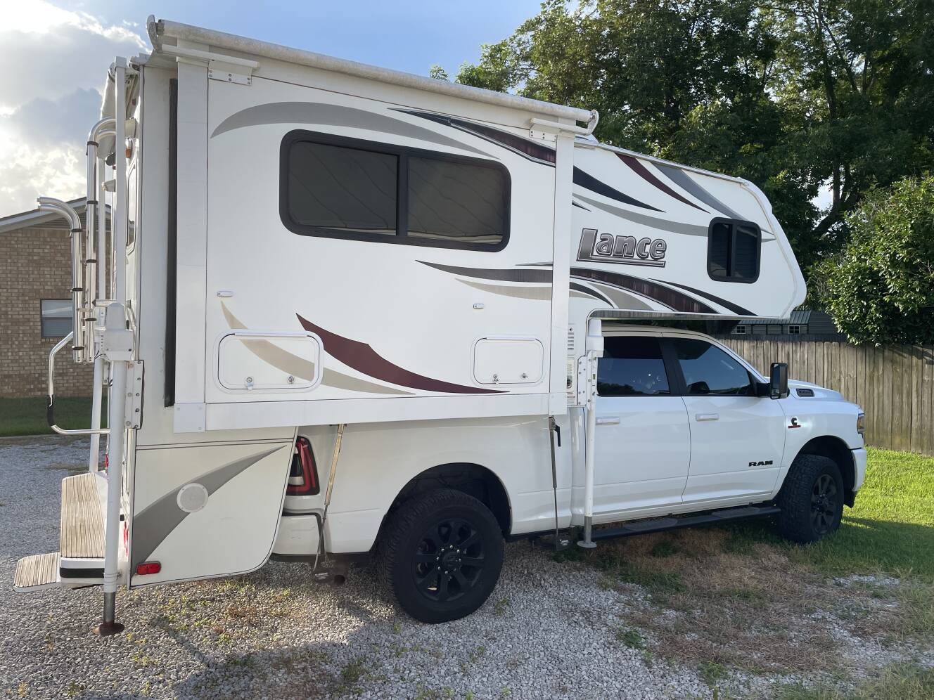 A photo of this 2014 Lance 855S TRUCK CAMPER