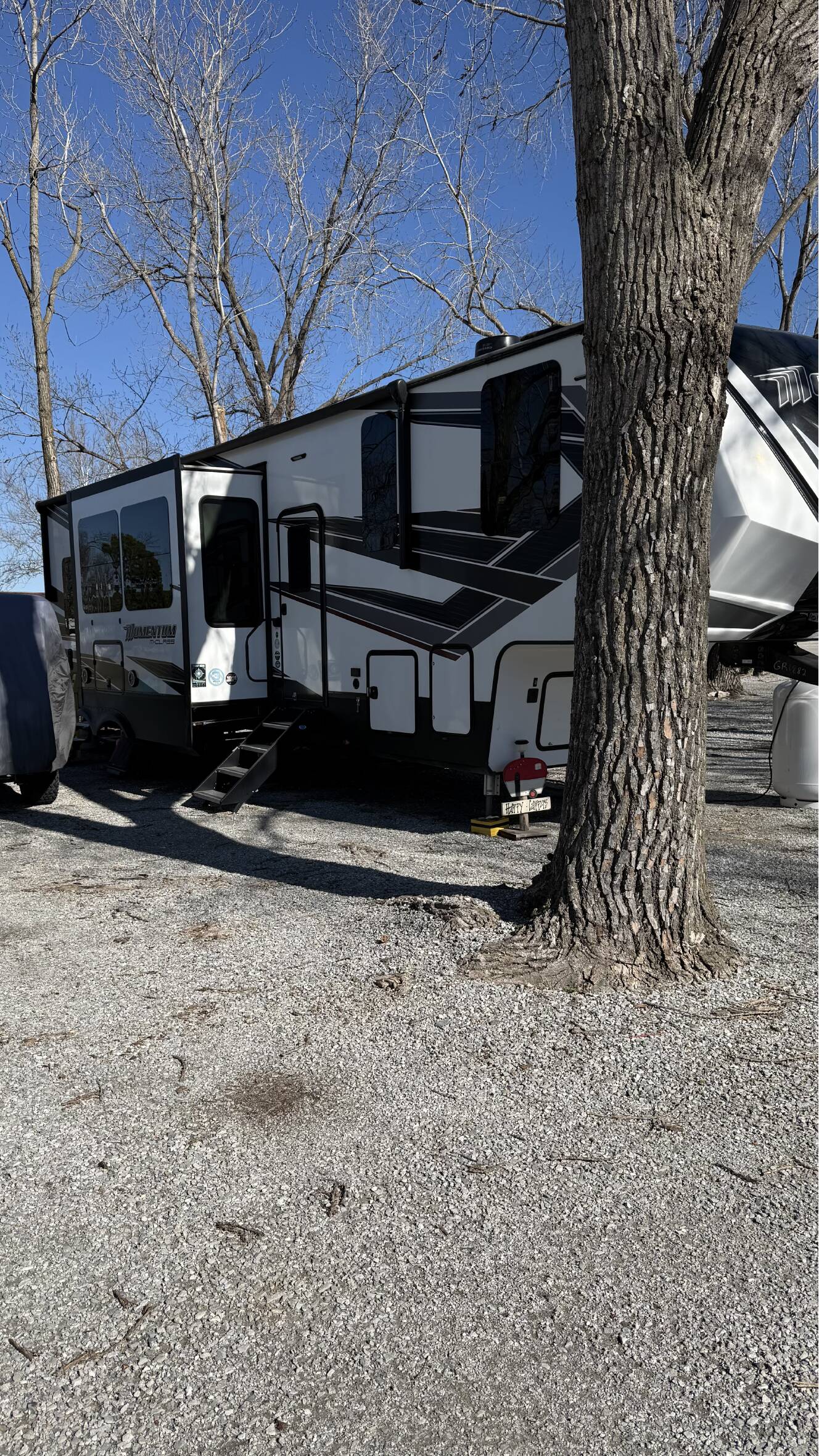A photo of this 2021 Grand Design MOMENTUM M-CLASS 351MR
