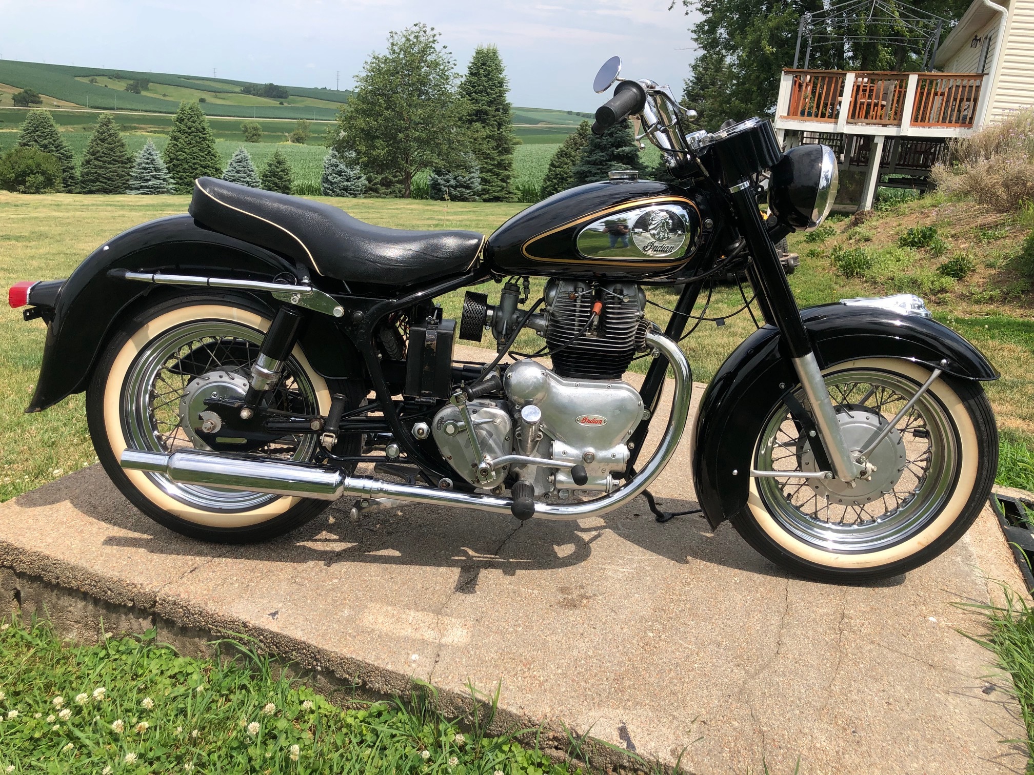 1959 Royal Enfield INDIAN CHIEF 700 WORKS REPLICA in Marne, IA