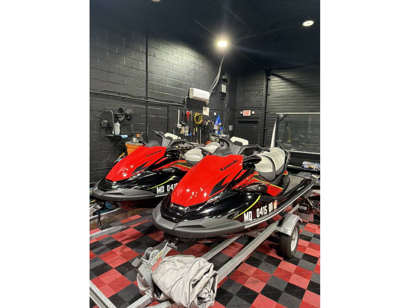 A photo of this 2023 Kawasaki JET SKI STX 160LX