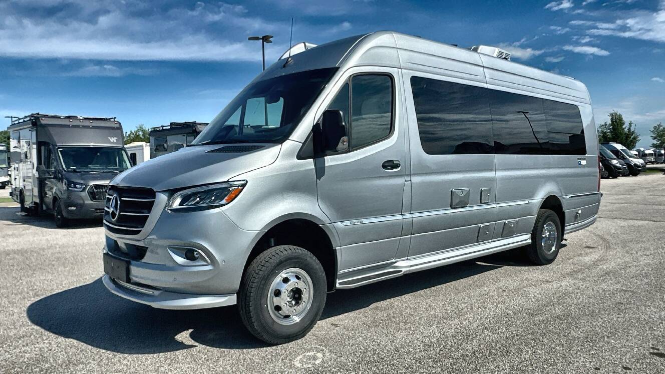 A photo of this 2025 Airstream Interstate Tommy Bahama 24 GT