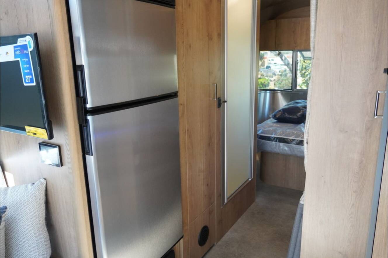 A photo of this 2026 Airstream Trade Wind 25FBQ Hatch