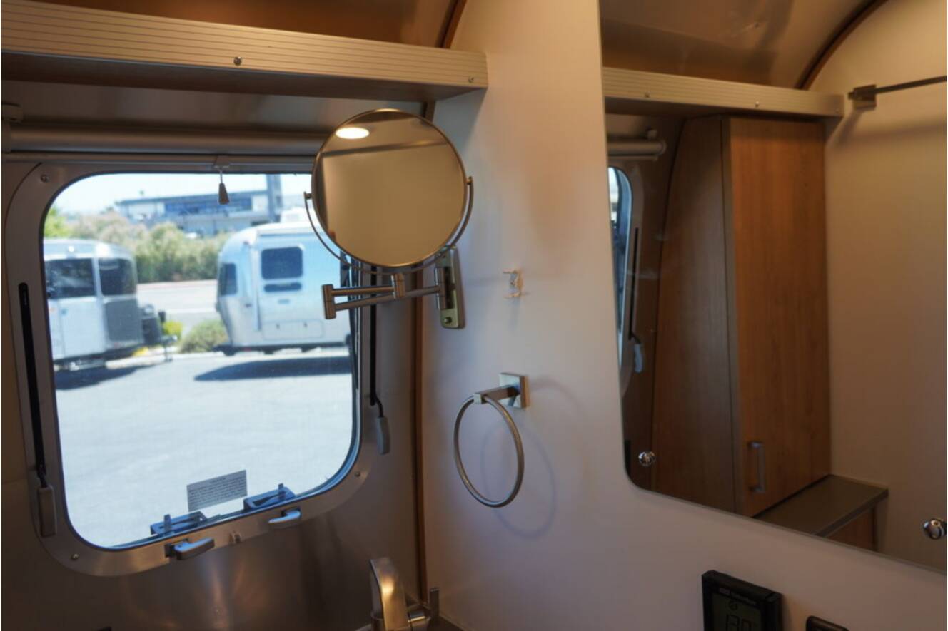 A photo of this 2026 Airstream Trade Wind 25FBQ Hatch